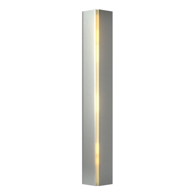 Hubbardton Forge 2007 Vintage Platinum Ivory Art Glass (CC) Gallery Small Sconce