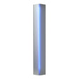Hubbardton Forge 2007 Vintage Platinum Blue Glass (EE) Gallery Small Sconce