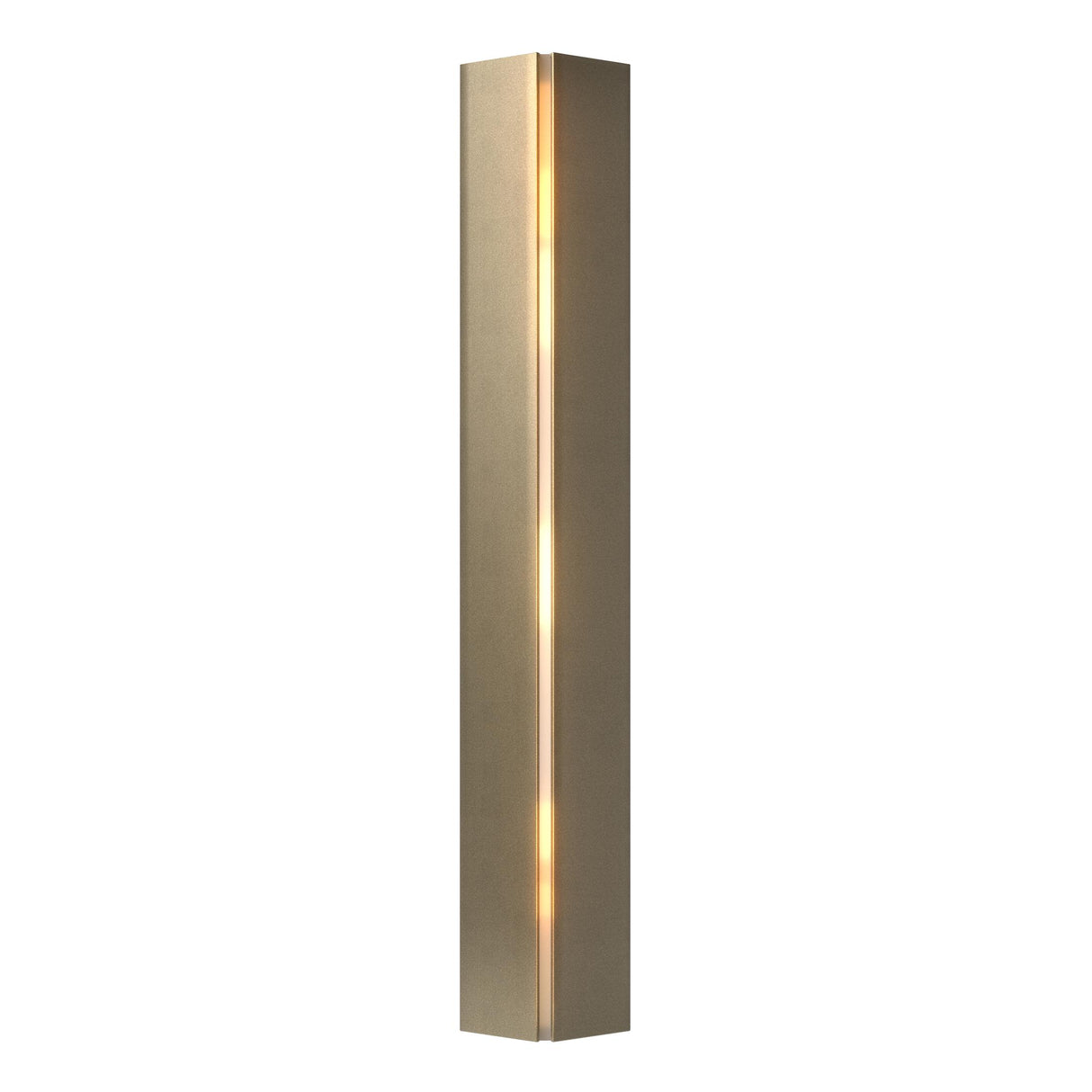 Hubbardton Forge 2007 Soft Gold Ivory Art Glass (CC) Gallery Small Sconce