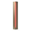 Hubbardton Forge 2007 Soft Gold Red Glass (RR) Gallery Small Sconce