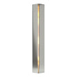Hubbardton Forge 2007 Sterling Ivory Art Glass (CC) Gallery Small Sconce