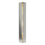 Hubbardton Forge 2007 Sterling Ivory Art Glass (CC) Gallery Small Sconce