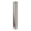 Hubbardton Forge 2007 Sterling Red Glass (RR) Gallery Small Sconce
