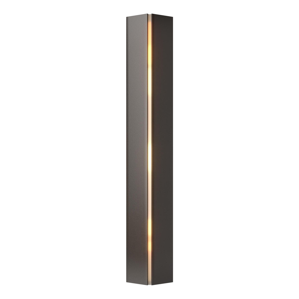 Hubbardton Forge 2007 Oil Rubbed Bronze Ivory Art Glass (CC) Gallery Small Sconce
