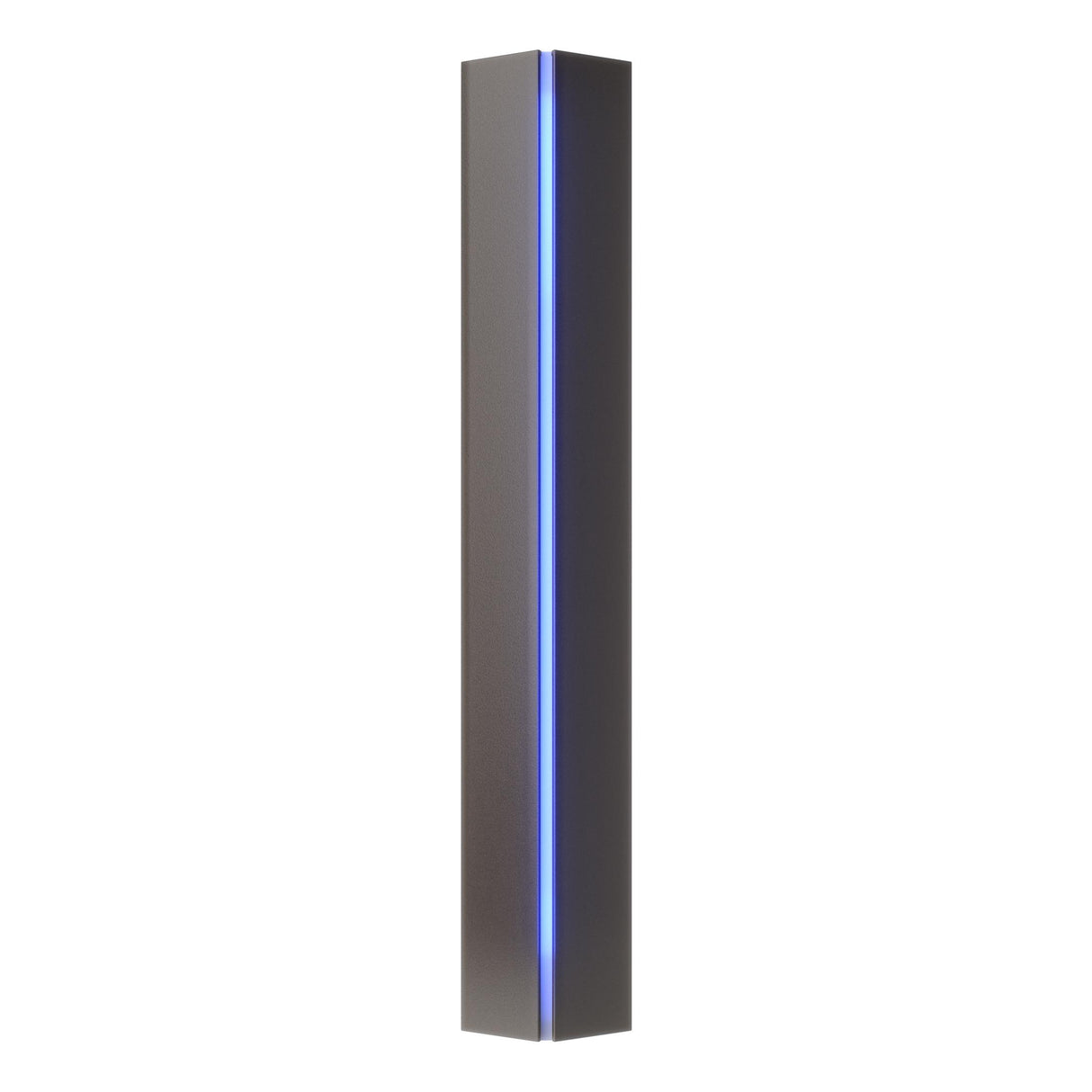Hubbardton Forge 2007 Oil Rubbed Bronze Blue Glass (EE) Gallery Small Sconce