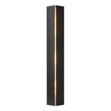 Hubbardton Forge 2023 Black Ivory Art Glass (CC) Gallery LED Sconce