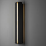 Hubbardton Forge 2023 Black Ivory Art Glass (CC) Gallery LED Sconce