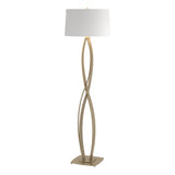 Hubbardton Forge 2006 Soft Gold Natural Anna Shade (SF) Almost Infinity Floor Lamp