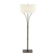 Hubbardton Forge 2009 Bronze Flax Shade (SE) Contemporary Formae Floor Lamp