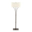 Hubbardton Forge 2009 Bronze Flax Shade (SE) Contemporary Formae Floor Lamp