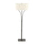Hubbardton Forge 2009 Dark Smoke Flax Shade (SE) Contemporary Formae Floor Lamp