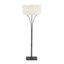 Hubbardton Forge 2009 Natural Iron Natural Anna Shade (SF) Contemporary Formae Floor Lamp