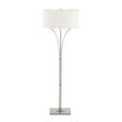 Hubbardton Forge 2009 Sterling Natural Anna Shade (SF) Contemporary Formae Floor Lamp