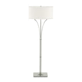 Hubbardton Forge 2009 Sterling Natural Anna Shade (SF) Contemporary Formae Floor Lamp