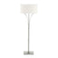 Hubbardton Forge 2009 Sterling Natural Anna Shade (SF) Contemporary Formae Floor Lamp