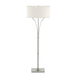 Hubbardton Forge 2009 Sterling Flax Shade (SE) Contemporary Formae Floor Lamp