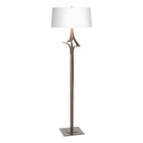 Hubbardton Forge 2010 Bronze Natural Anna Shade (SF) Antasia Floor Lamp