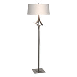 Hubbardton Forge 2010 Dark Smoke Flax Shade (SE) Antasia Floor Lamp