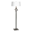 Hubbardton Forge 2010 Natural Iron Natural Anna Shade (SF) Antasia Floor Lamp