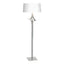 Hubbardton Forge 2010 Vintage Platinum Natural Anna Shade (SF) Antasia Floor Lamp