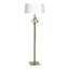 Hubbardton Forge 2010 Soft Gold Natural Anna Shade (SF) Antasia Floor Lamp