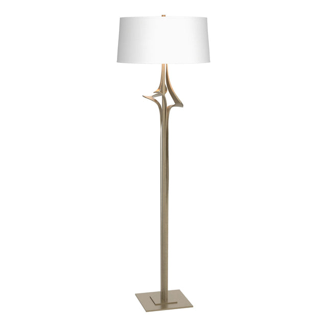 Hubbardton Forge 2010 Soft Gold Natural Anna Shade (SF) Antasia Floor Lamp