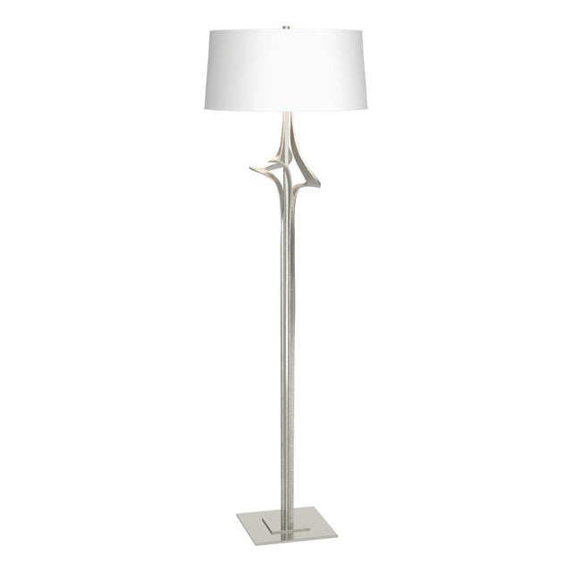 Hubbardton Forge 2010 Sterling Natural Anna Shade (SF) Antasia Floor Lamp