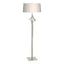 Hubbardton Forge 2010 Sterling Flax Shade (SE) Antasia Floor Lamp