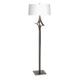 Hubbardton Forge 2010 Oil Rubbed Bronze Natural Anna Shade (SF) Antasia Floor Lamp