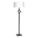 Hubbardton Forge 2010 Oil Rubbed Bronze Natural Anna Shade (SF) Antasia Floor Lamp