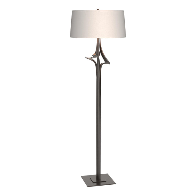 Hubbardton Forge 2010 Oil Rubbed Bronze Flax Shade (SE) Antasia Floor Lamp