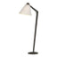 Hubbardton Forge 2013 Dark Smoke Natural Anna Shade (SF) Reach Floor Lamp