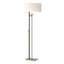 Hubbardton Forge 2011 Dark Smoke Natural Anna Shade (SF) Rook Floor Lamp