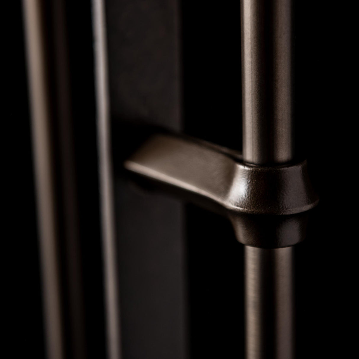 Hubbardton Forge 2011 Dark Smoke Opal Glass (GG) Rook Twin Floor Lamp