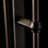 Hubbardton Forge 2011 Dark Smoke Opal Glass (GG) Rook Twin Floor Lamp