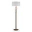 Hubbardton Forge 2012 Bronze Natural Anna Shade (SF) Brindille Floor Lamp