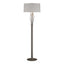 Hubbardton Forge 2012 Dark Smoke Flax Shade (SE) Brindille Floor Lamp