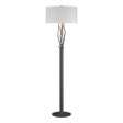 Hubbardton Forge 2012 Natural Iron Natural Anna Shade (SF) Brindille Floor Lamp