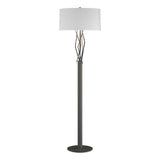 Hubbardton Forge 2012 Natural Iron Natural Anna Shade (SF) Brindille Floor Lamp