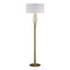 Hubbardton Forge 2012 Soft Gold Natural Anna Shade (SF) Brindille Floor Lamp