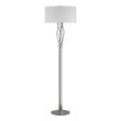 Hubbardton Forge 2012 Sterling Natural Anna Shade (SF) Brindille Floor Lamp