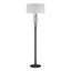 Hubbardton Forge 2012 Oil Rubbed Bronze Natural Anna Shade (SF) Brindille Floor Lamp