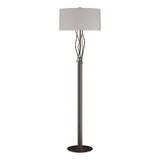 Hubbardton Forge 2012 Oil Rubbed Bronze Flax Shade (SE) Brindille Floor Lamp