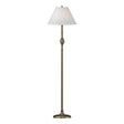Hubbardton Forge 1998 Soft Gold Natural Anna Shade (SF) Twist Basket Floor Lamp