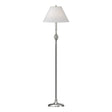 Hubbardton Forge 1998 Sterling Natural Anna Shade (SF) Twist Basket Floor Lamp