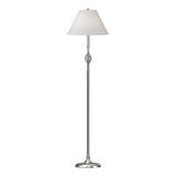 Hubbardton Forge 1998 Sterling Natural Anna Shade (SF) Twist Basket Floor Lamp