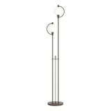 Hubbardton Forge 2015 Bronze Opal Glass (GG) Pluto Floor Lamp