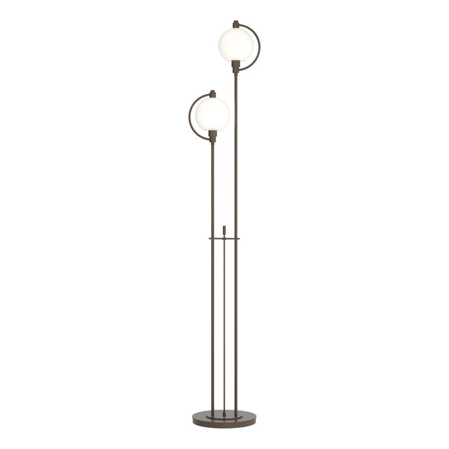Hubbardton Forge 2015 Bronze Opal Glass (GG) Pluto Floor Lamp
