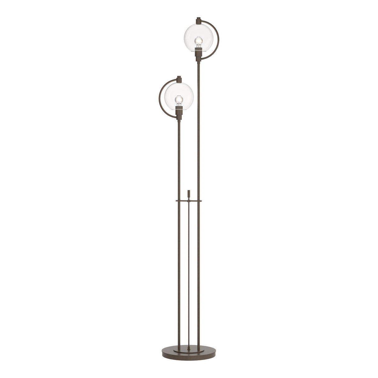 Hubbardton Forge 2015 Bronze Clear Glass (ZM) Pluto Floor Lamp