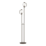 Hubbardton Forge 2015 Bronze Clear Glass (ZM) Pluto Floor Lamp